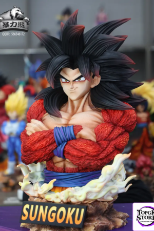 Violent Bear Studio – Dragon Ball Super Saiyan 4 Goku Bust - Photo 1 | TopGKStore