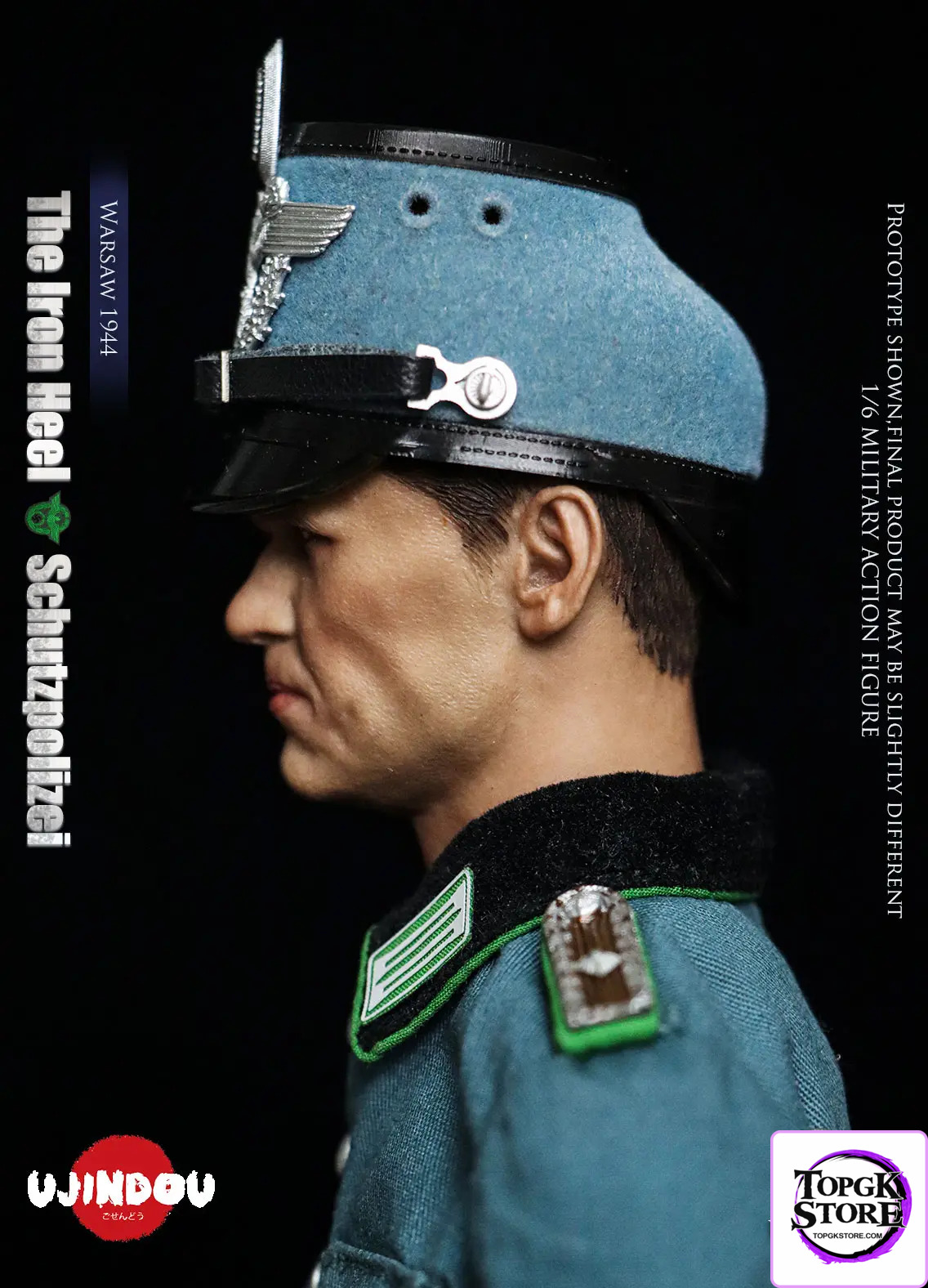 UJINDOU – 1/6 The Iron Heel-WWII German Schutzpolizei Warsaw 1944 UD9057 (Licensed) - Photo 16 | TopGKStore
