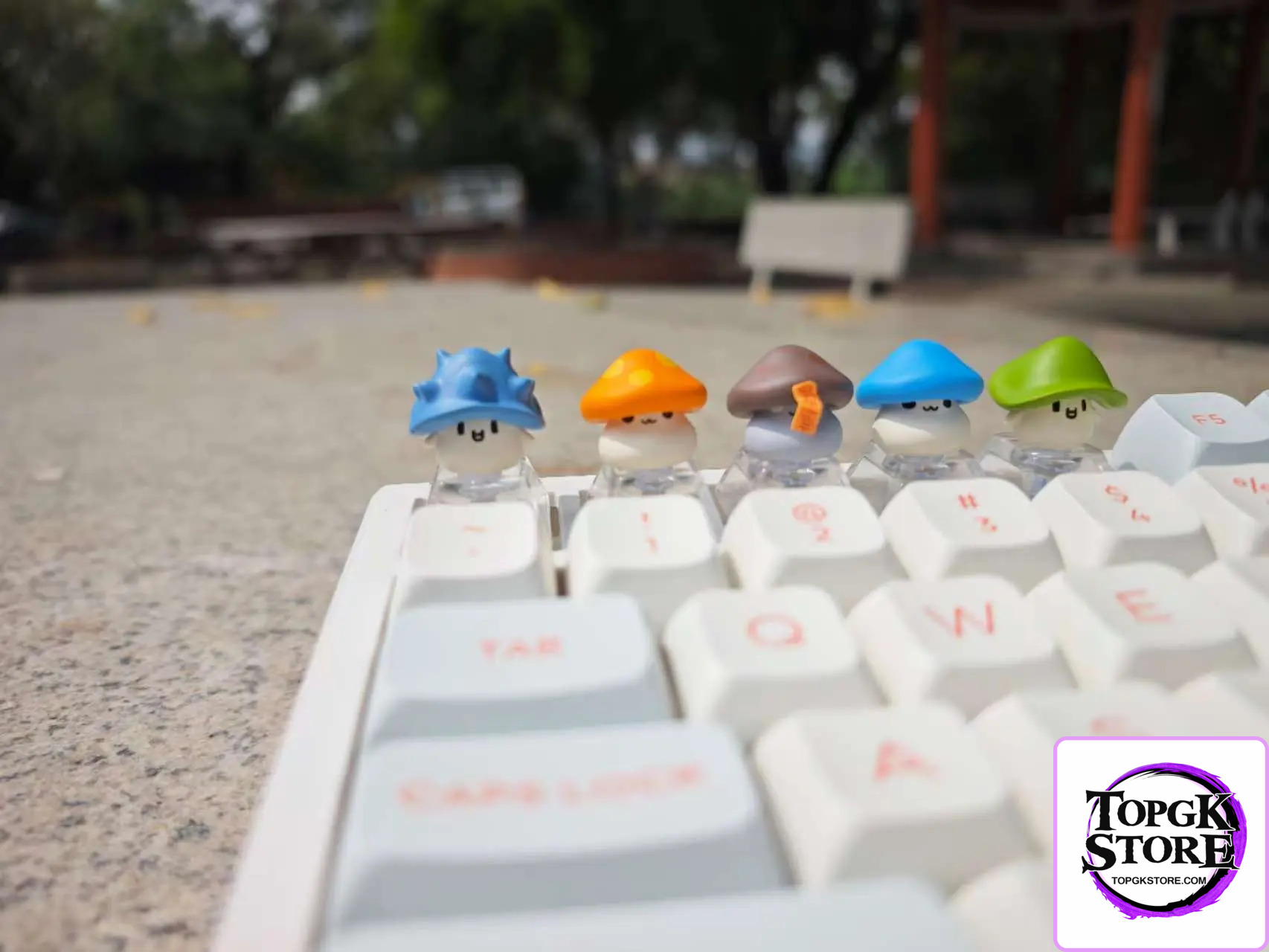 YMG Studio – MapleStory GK Mini Mushroom Family Keycap Set - Photo 7 | TopGKStore