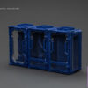 JOYTOY – Individual Soldier Hangar Display Case – Blazing Red & Stellar Purple & Abyssal Blue A B C (Lice