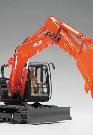 Hasegawa – 1/35 WM Series – Hitachi Construction Machinery Hydraulic Excavator ZAXIS 135US Plastic Model (License