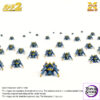 X-PLUS PLEX Studio – Godzilla 1/700 Scale 500 Soldier Legion Plastic Model Kit 411-200432CP (Licensed) - Photo 2 | TopG