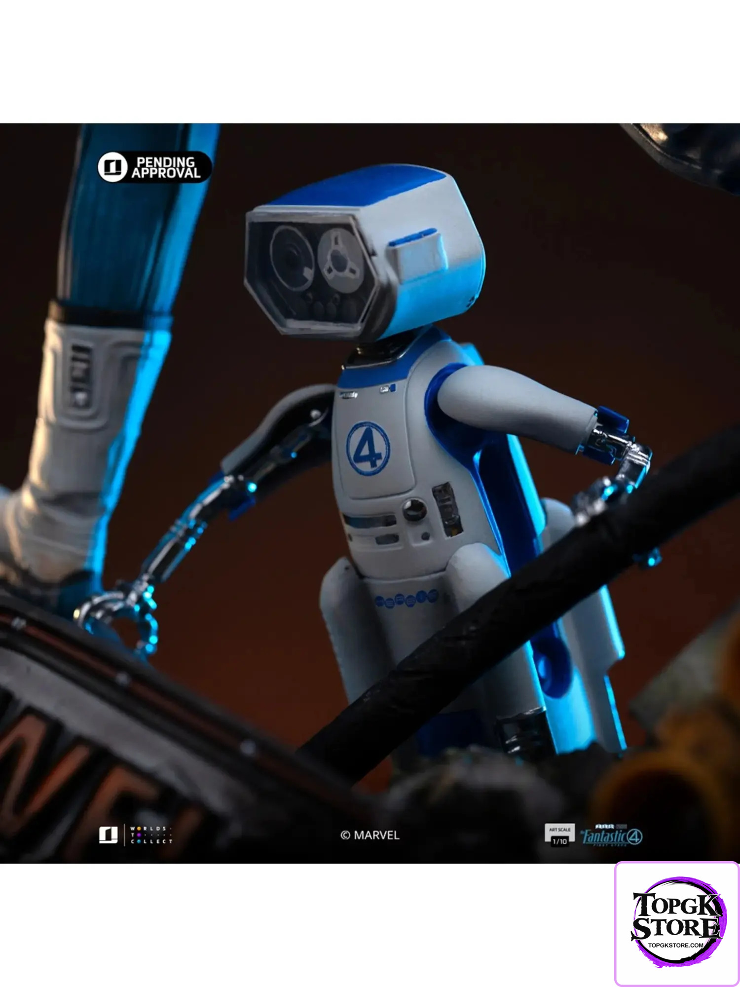 Iron Studio – The Fantastic Four: Invisible Woman & Mister Fantastic MARCAS202925-10 MARCAS203025-10 (Licensed) - P