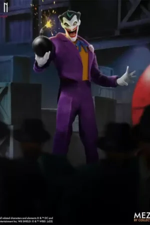 Mezco Studio – Batman 1/12 DC Animated Batman Joker Action Figure (Licensed) - Photo 2 | TopGKStore