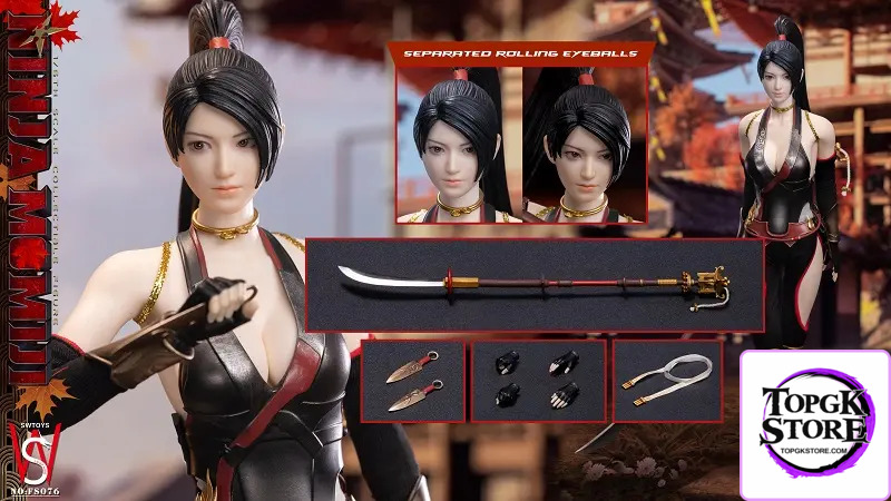 SWTOYS – Ninja Gaide 1/6 NINJA MOMIJI Action Figure - Photo 9 | TopGKStore