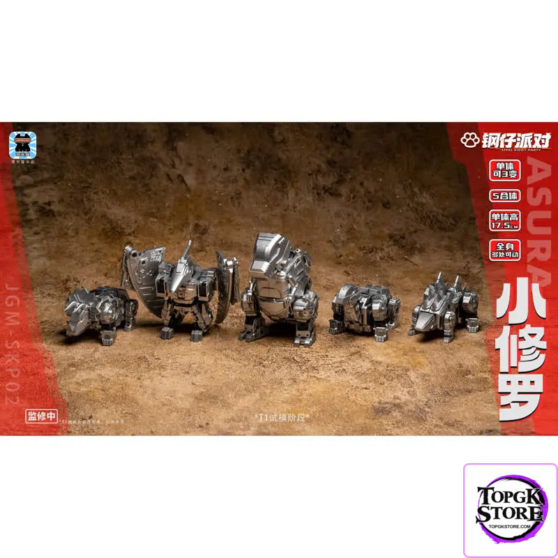 JGM – Original JGM-SKP02 Little Shura 5-piece Transformation Toy (Licensed) - Photo 4 | TopGKStore