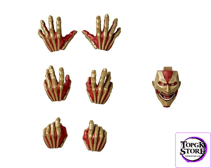 Kaiyodo – Revoltech Amazing Yamaguchi Attack on Titan Armored Titan & Female Titan (Licensed) - Photo 12 | TopGKSto