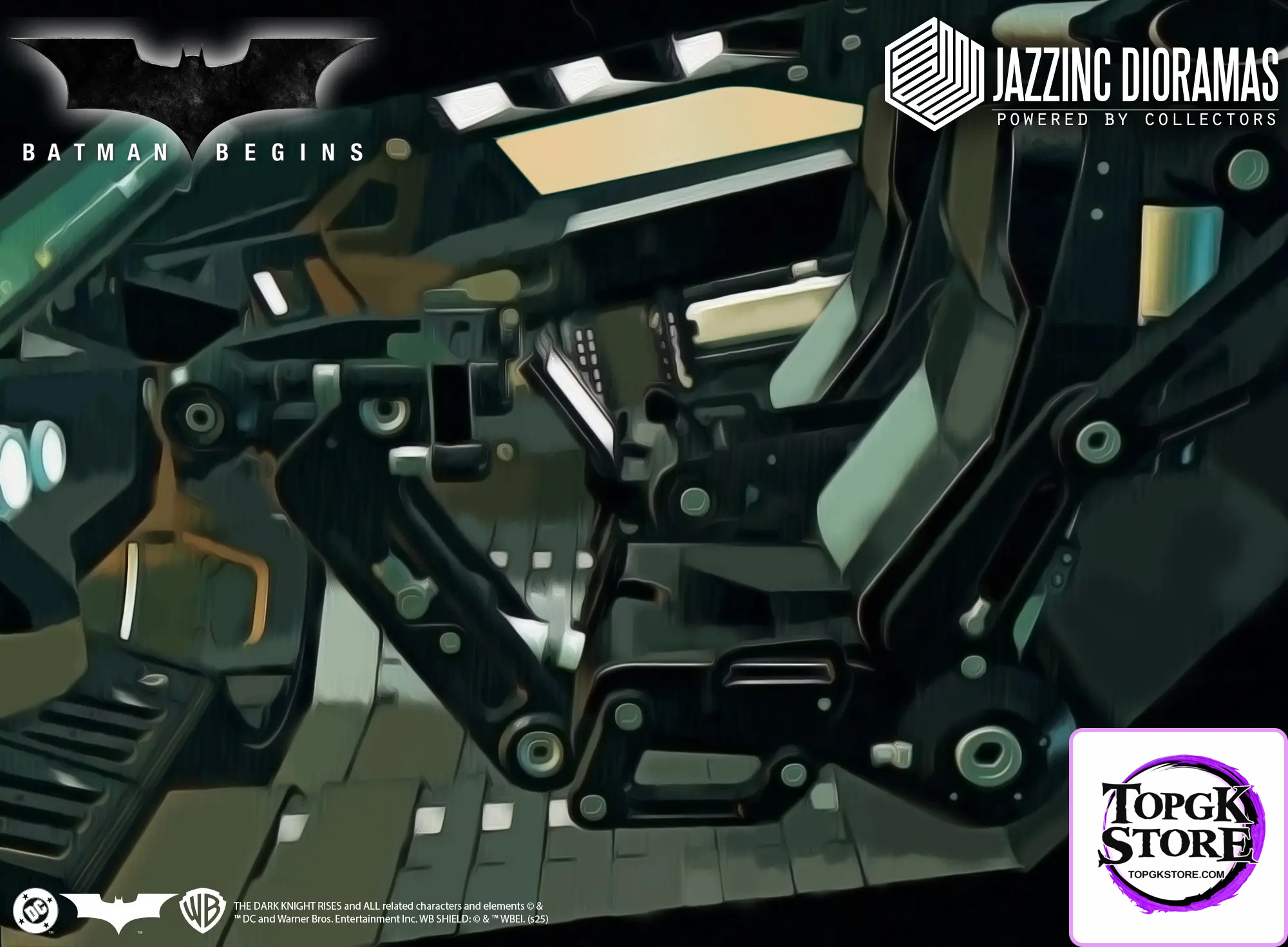 Jazzinc Dioramas Studio – The Dark Knight Rises 1/6 Scale Batmobile (Licensed) - Photo 5 | TopGKStore