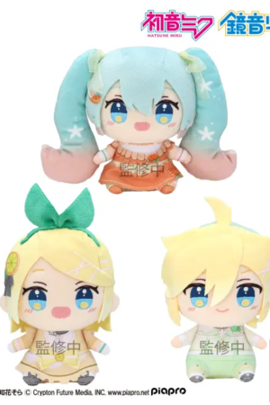 FURYU – PlushToy Hatsune Miku Citrus ver. Hatsune Miku X Kagamine Rin X Kagamine Len (Licensed) - Photo 1 | TopGKStore