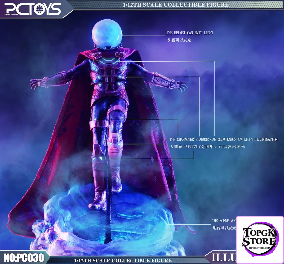 PCTOYS Studio – 1/12 Mysterio Standard Edition & Deluxe Edition PC030A PC030B - Photo 3 | TopGKStore