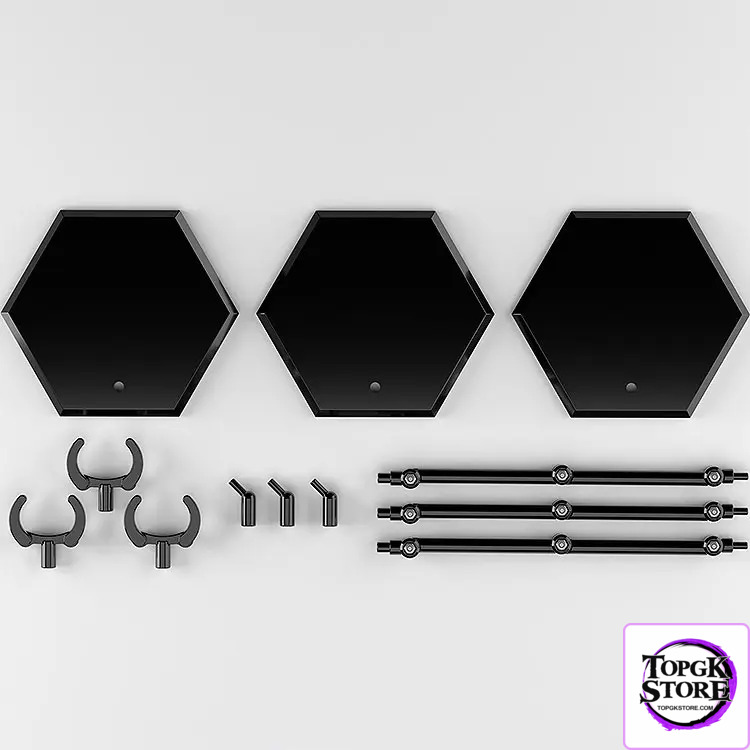 GSC – The Simple Stand x3 BLACK (for Figures & Models) & Hex Type (Licensed) - Photo 1 | TopGKStore