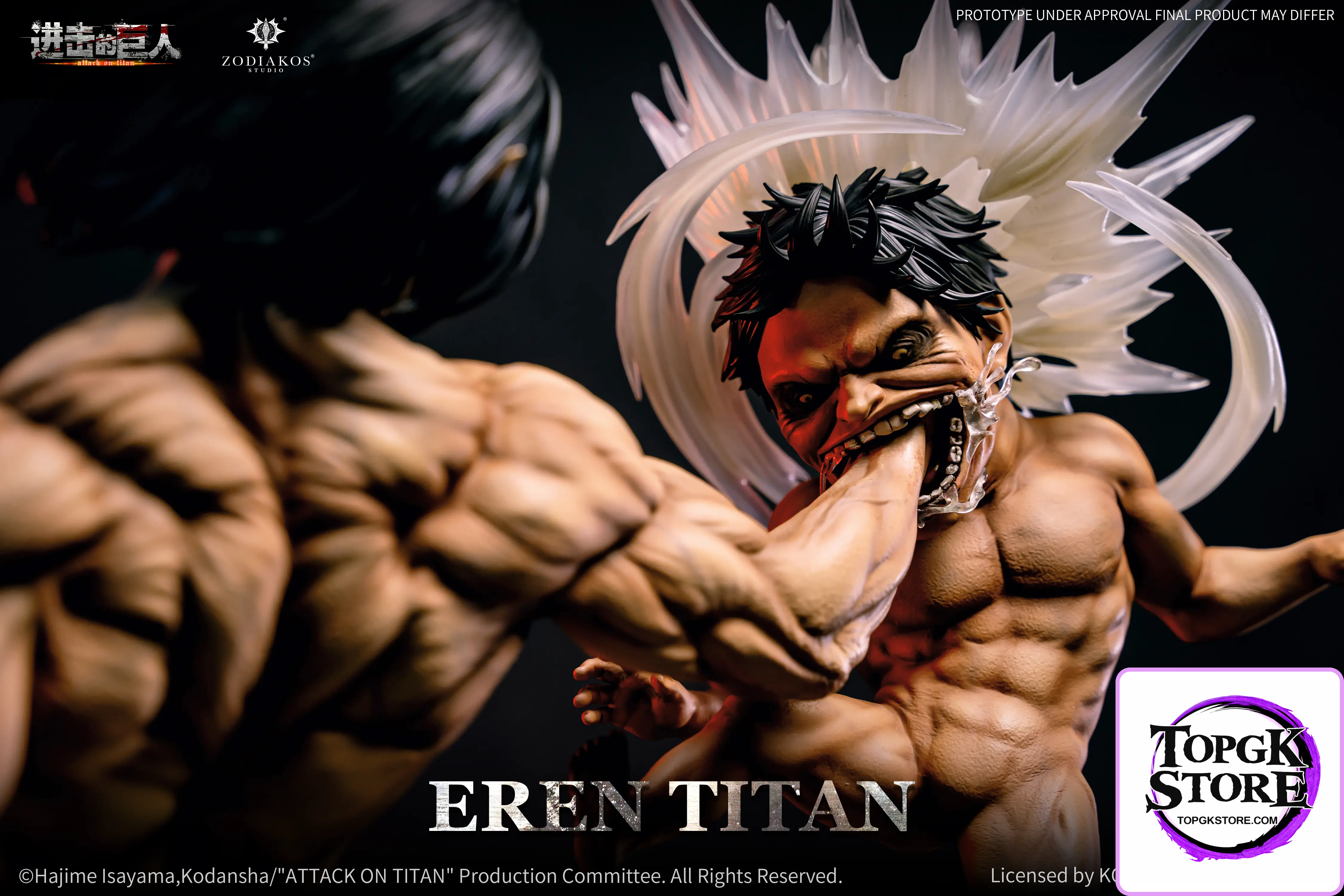 Zodiakos Studio – Attack On Titan Eren Yeager (Licensed) - Photo 7 | TopGKStore