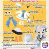 Tiny Fox – TinyFox Sailer 1/6 Points Angel Body Ball-joint Doll (Licensed) - Photo 4 | TopGKStore