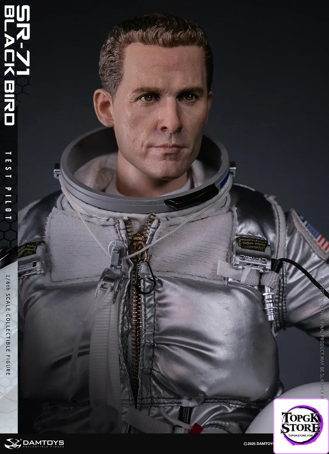 DAMTOYS – 1/6 Scale SR-71 Blackbird Test Pilot NO.78109 (Licensed) - Photo 2 | TopGKStore