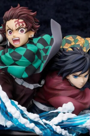 Aniplex – Demon Slayer: Kimetsu no Yaiba Tanjiro & Giyuu non-scale figure (Licensed) - Photo 1 | TopGKStore
