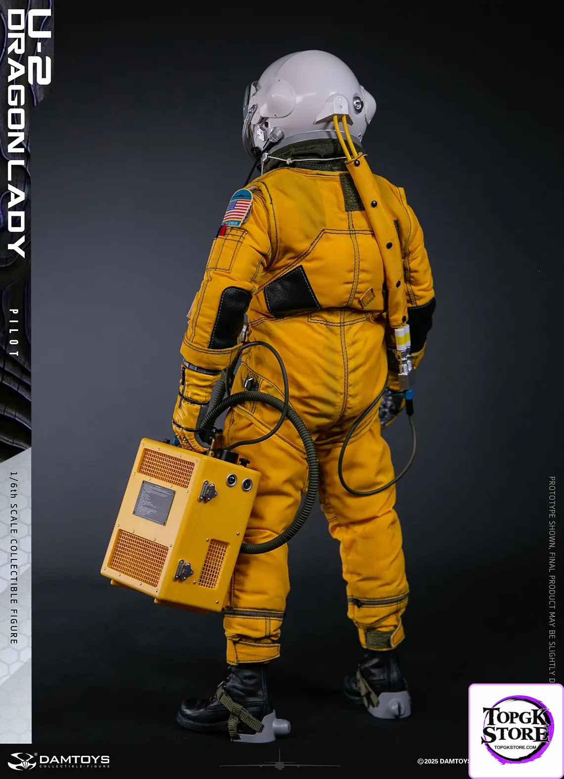 DAMTOYS – 1/6 Scale U-2 Dragon Lady Reconnaissance Aircraft Pilot NO.78110 (Licensed) - Photo 7 | TopGKStore