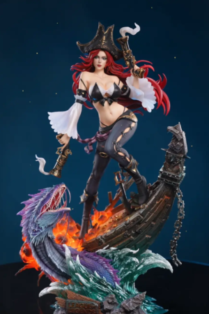 JIMEI PALACE Studio – League of Legends Bounty Hunter Miss Fortune 1/6 Statue (Licensed) - Photo 2 | TopGKStore