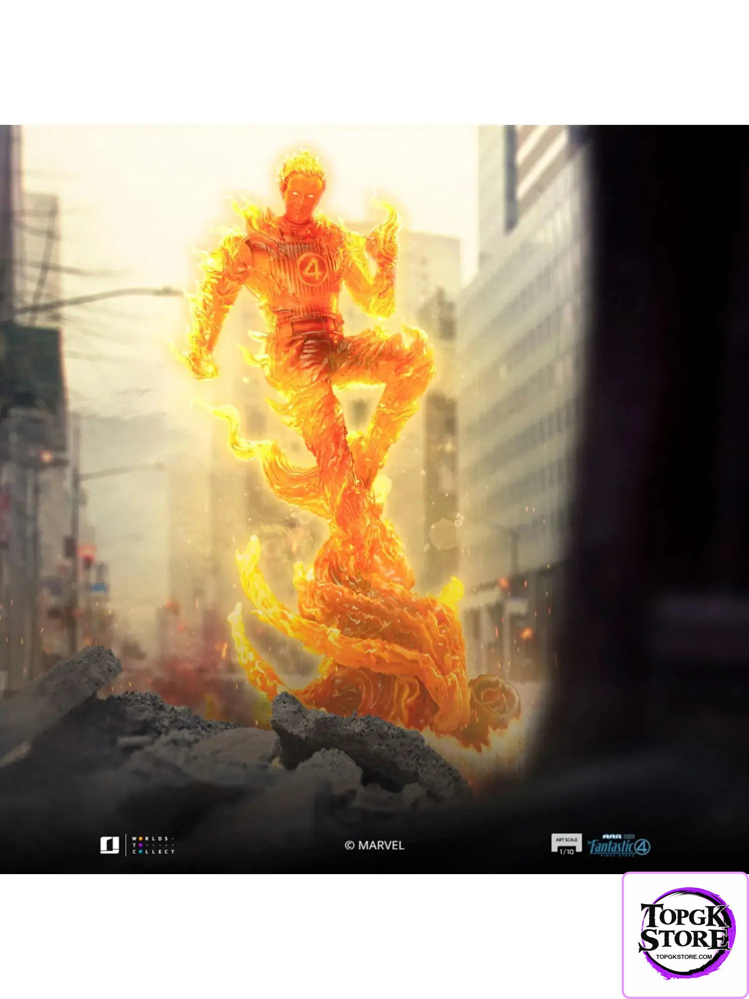 Iron Studio – The Fantastic Four: The Thing & Human Torch MARCAS203135-10 MARCAS203325-10 (Licensed) - Photo 13 | T