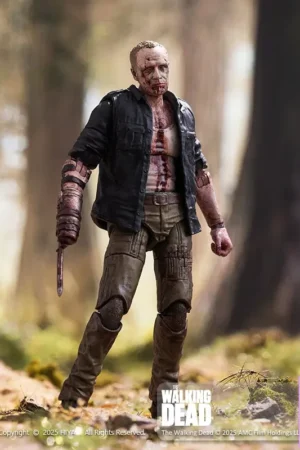 Hiya Toys - Exquisite Mini Series 1/18 Scale 4 Inch The Walking Dead Merle Walker Version Action Figure (Licensed) - Photo 1 