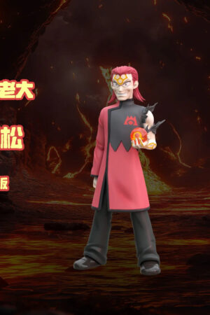 JB Studio – Team Magma Boss Maxie Pokémon - Photo 2 | TopGKStore