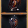 HEX Collectibles – Blizzard Official Licensed peripheral Hearthstone Deathwing card art statue HEXFRAME05 (Licensed) -
