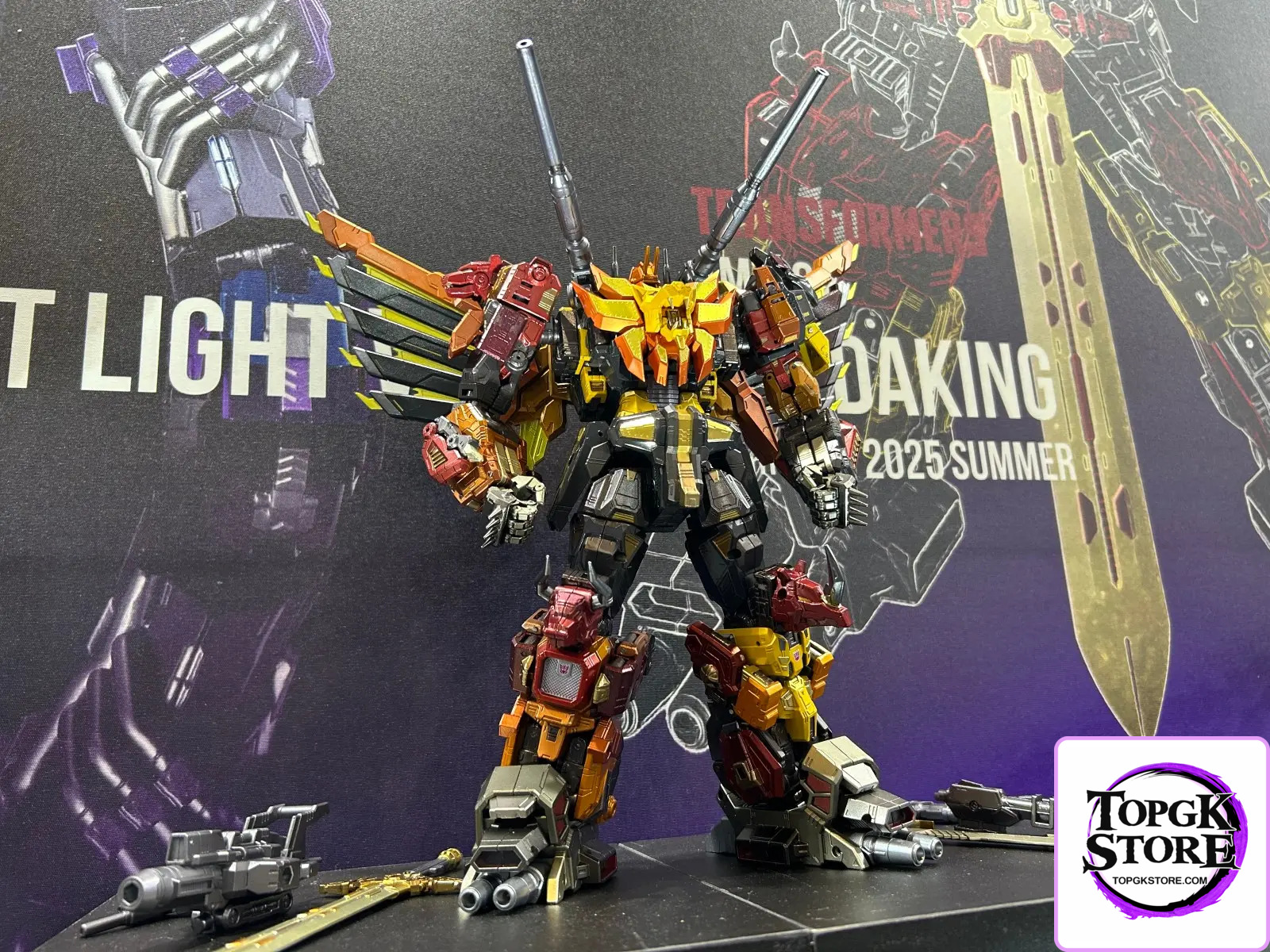 TAKARA TOMY – Steel Mecha God AMT-02 Predaking (Licensed) - Photo 12 | TopGKStore