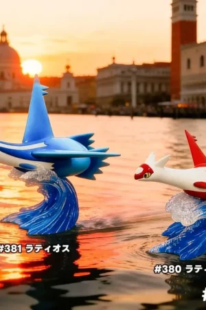 Kuai Le Wu studio - Latios X Latias Pokémon
