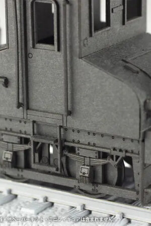 PLUM – 1/80 Paper Kit Choushi Dentetsu DeKi 3 Class Electric Locomotive (Black) (Licensed) - Photo 2 | TopGKStore