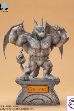 DADA Studio – Pokémon Muscular Charizard Statue - Photo 2 | TopGKStore