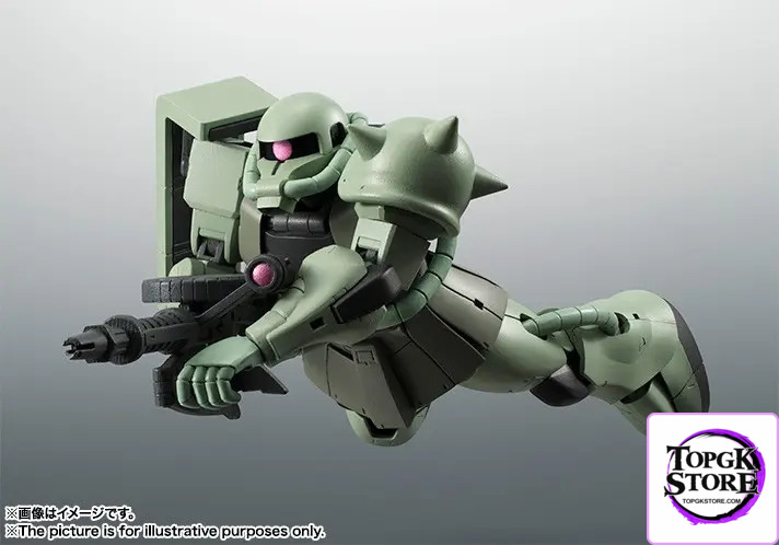 BANDAI – ROBOT Spirits SIDE MS MS-06 Mass Production Zaku ver. A.N.I.M.E. (Licensed) - Photo 5 | TopGKStore