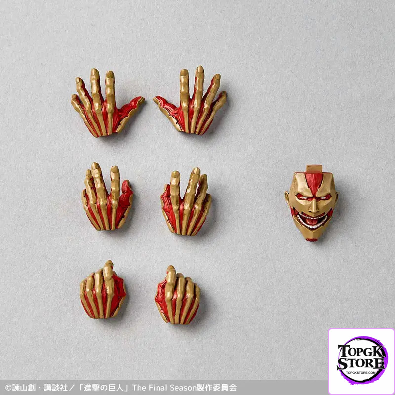 Kaiyodo – Revoltech Amazing Yamaguchi Attack on Titan Armored Titan & Female Titan (Licensed) - Photo 32 | TopGKSto