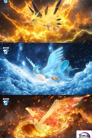 Bao Feng Xue Studio – Pokémon Articuno & Zapdos & Moltres - Photo 1 | TopGKStore