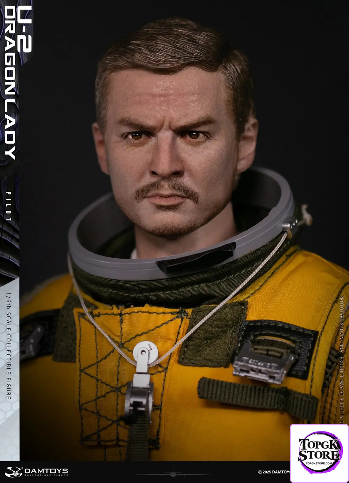 DAMTOYS – 1/6 Scale U-2 Dragon Lady Reconnaissance Aircraft Pilot NO.78110 (Licensed) - Photo 15 | TopGKStore