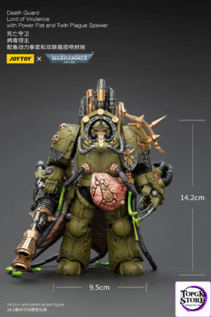 JOYTOY – Death Guard Lord of Virulence X Death Guard Foul Blightspawn JT02892 JT02908 (Licensed) - Photo 2 | TopGKStore