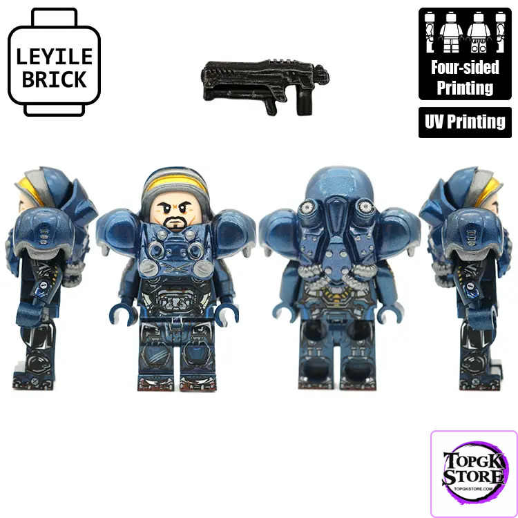 LEYILEBRICK Studio – Marine Marine navy LYLGM103 - Photo 1 | TopGKStore