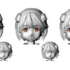 Hasegawa – A.S.G Girls EMO-X0022 “Aria” & X0024 “Ciel” 1/12 Plastic Model (Licensed) - Phot