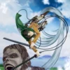 Levi Ackerman & Beast Titan – Attack On Titan Official Statue – PROOF - Photo 1 | TopGKStore