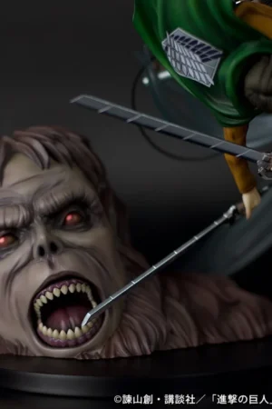 Levi Ackerman & Beast Titan – Attack On Titan Official Statue – PROOF - Photo 7 | TopGKStore