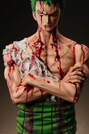0715 Studio – One Piece Bloody Zoro Hot-blooded anime 1/4 Scale - Photo 12 | TopGKStore