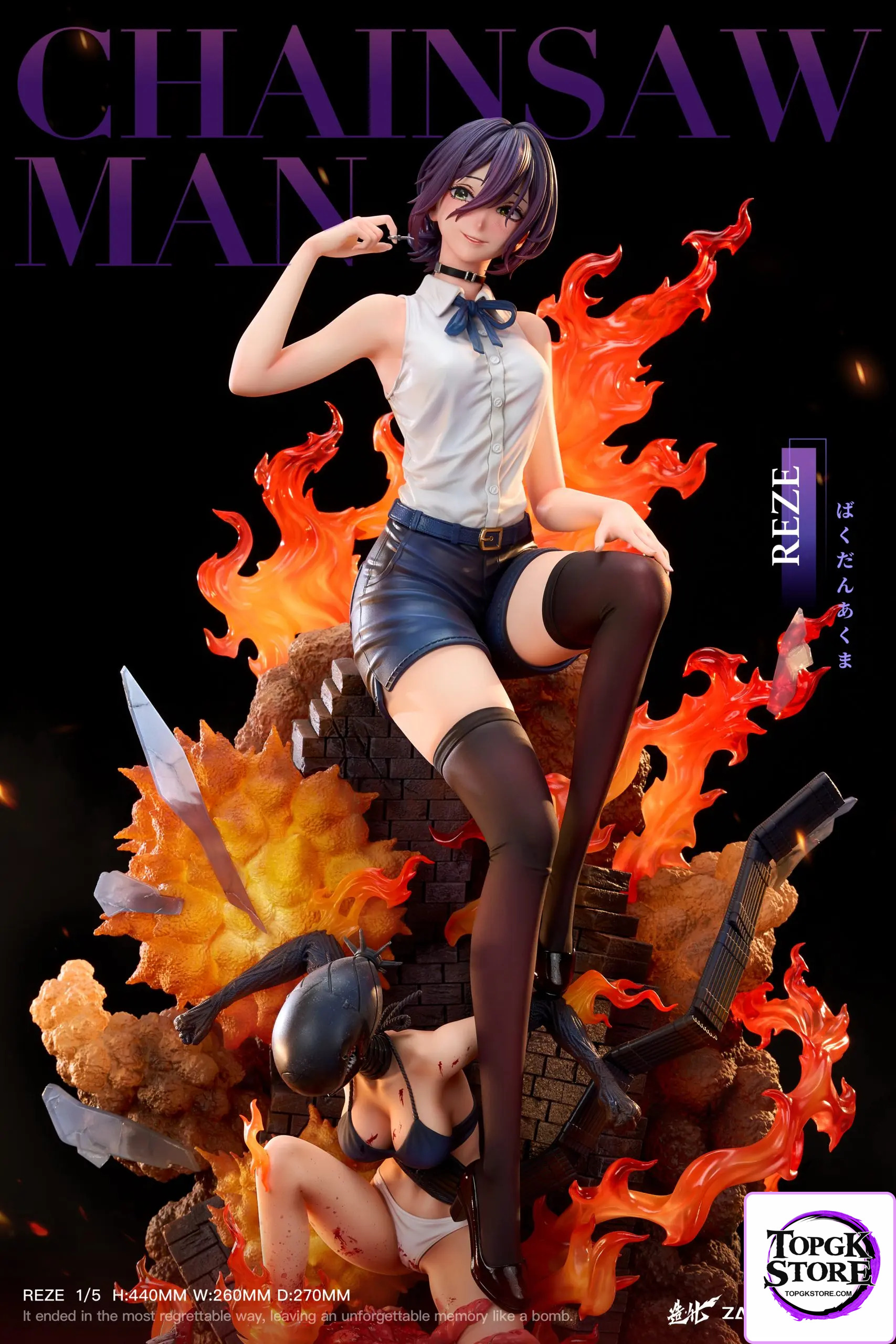 Zao Hua Studio – Reze X Bomb Demon Chainsaw Man - Photo 4 | TopGKStore