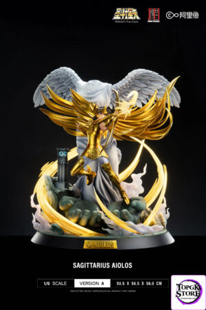 JIMEI PALACE Studio – Saint Seiya: Twelve Gold Sagittarius Aeolus Statue (Licensed) - Photo 1 | TopGKStore