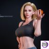 008 Android 18#Rak Studio - Dragon Ball Cosplayer Ella - Photo 19 | TopGKStore