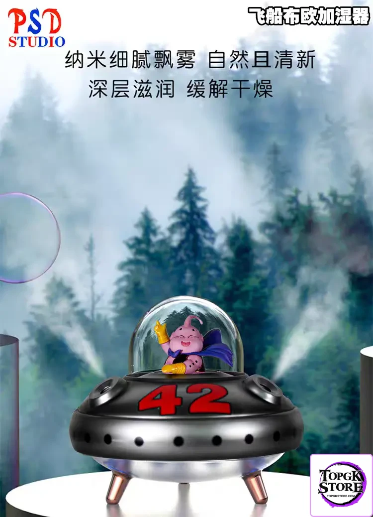 PSD STUDIO - Dragon Ball Gatefold Spaceship Buu Dual-spray Night Light Humidifier - Photo 1 | TopGKStore