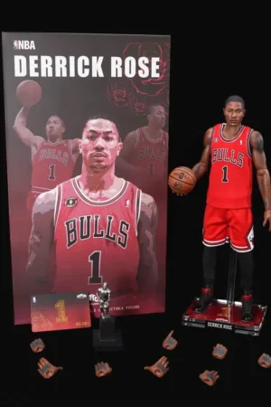 Ace Player Studio - 1/6 NBA Chicago Bulls Derrick Rose Articulated Action Figure Set (Licensed) - Photo 1 | TopGKStore