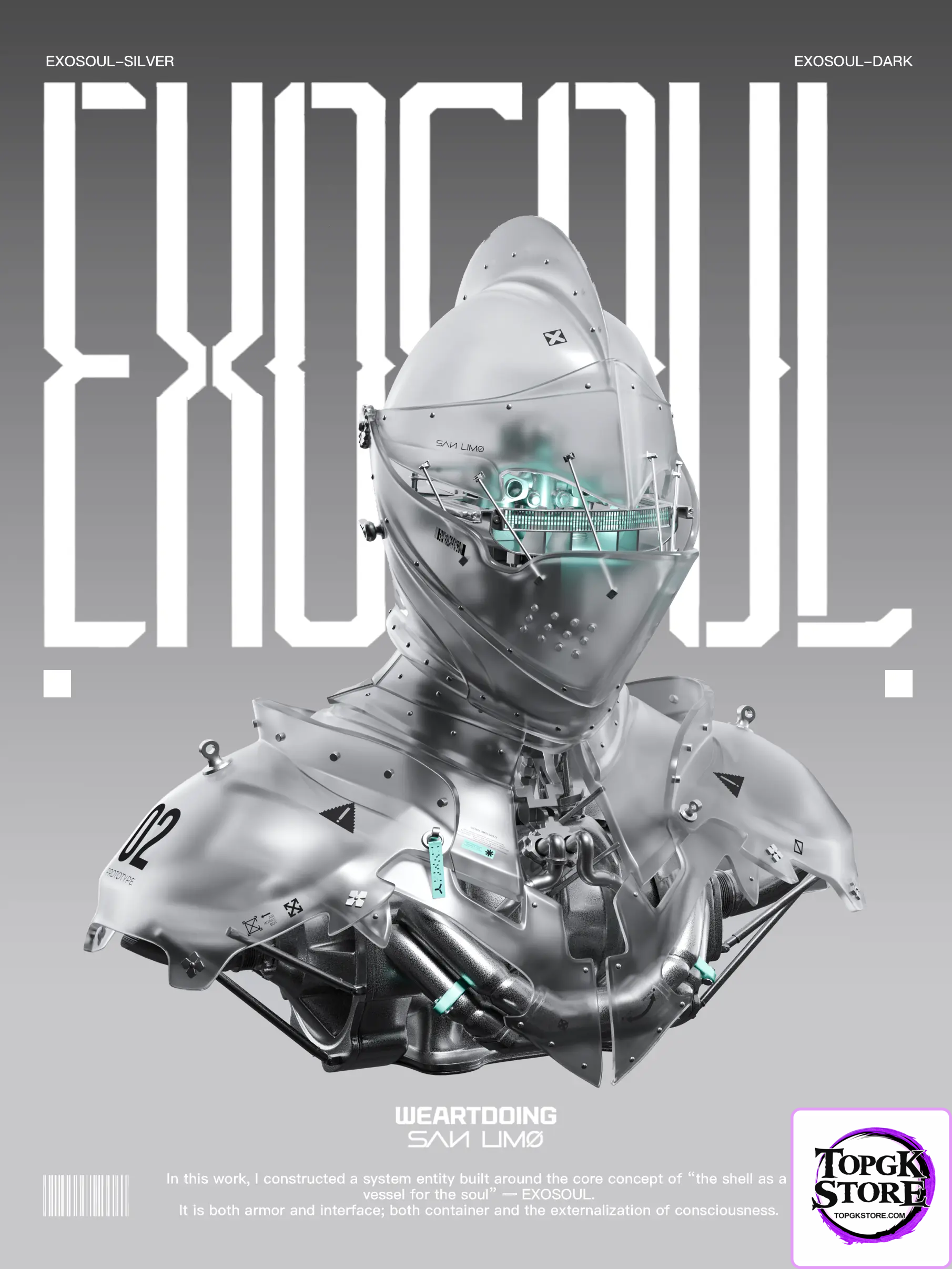 WeArtDoing Studio – The Shell as A Vessel For the Soul EXOSOUL (Licensed) - Photo 1 | TopGKStore