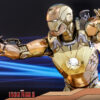 Hot Toys MMS341 Iron Man 3 Mark XXI 21 Midas 1/6 Figure Gold Chrome Version - Photo 2 | TopGKStore