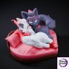 Spirit Demon Studio – Black and White Zorua Pokémon - Photo 13 | TopGKStore