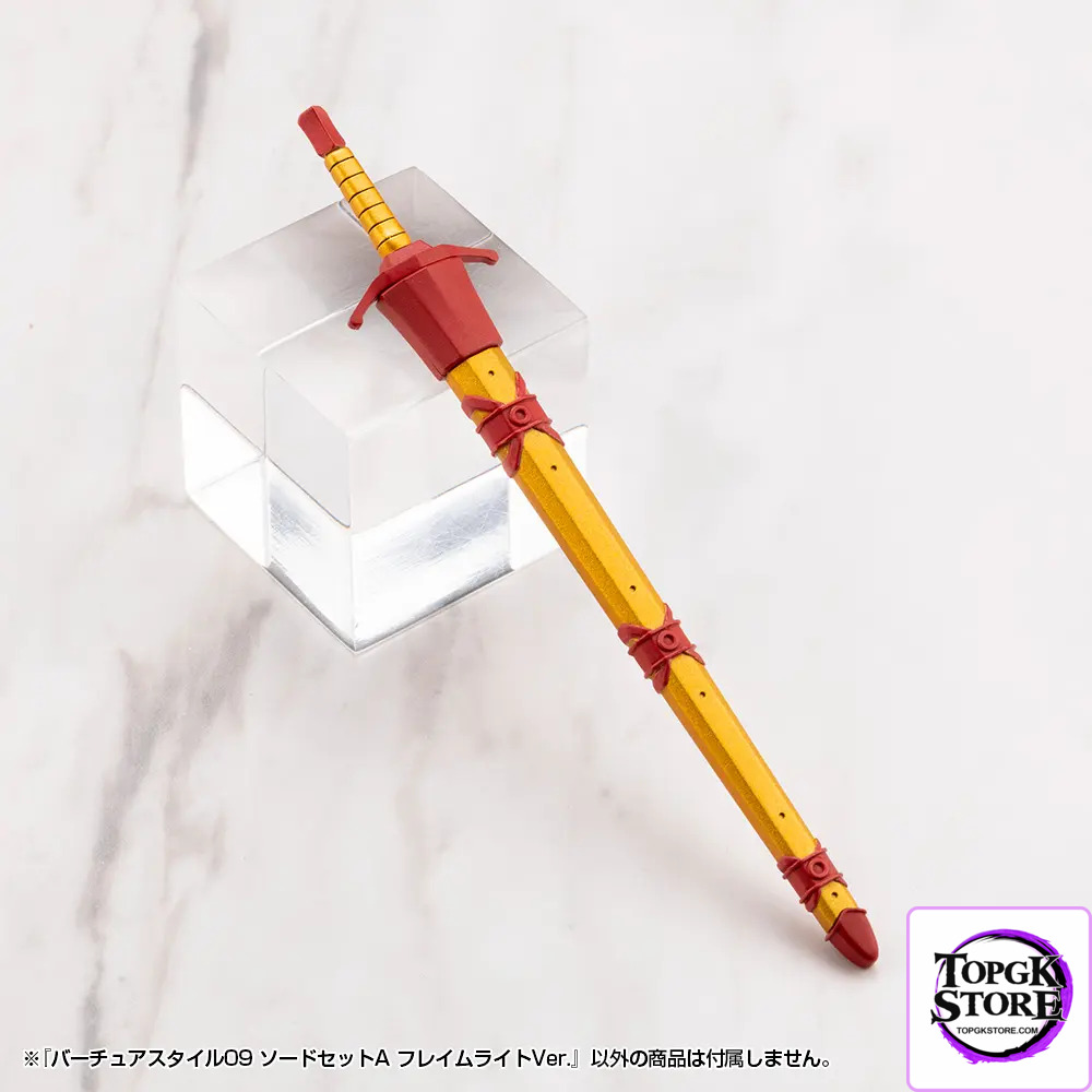 Kotobukiya – M.S.G Modeling Support Goods Virtuous Style09 X Style10 Sword Set A X B Flamerite Ver. (Licensed) - Photo