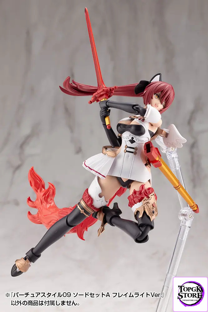 Kotobukiya – M.S.G Modeling Support Goods Virtuous Style09 X Style10 Sword Set A X B Flamerite Ver. (Licensed) - Photo