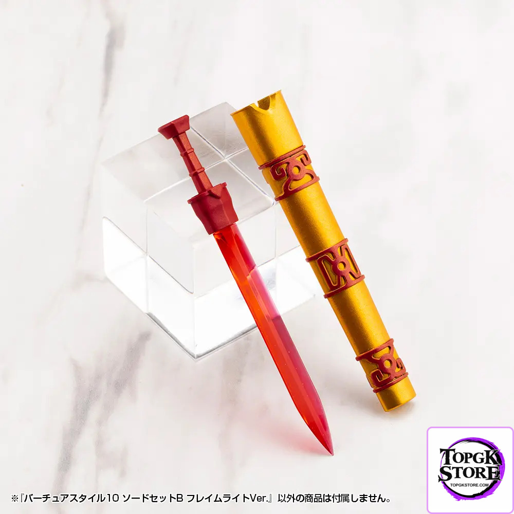 Kotobukiya – M.S.G Modeling Support Goods Virtuous Style09 X Style10 Sword Set A X B Flamerite Ver. (Licensed) - Photo